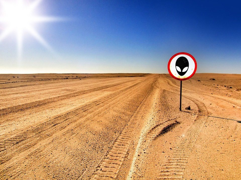 Photo - Area 51 warning